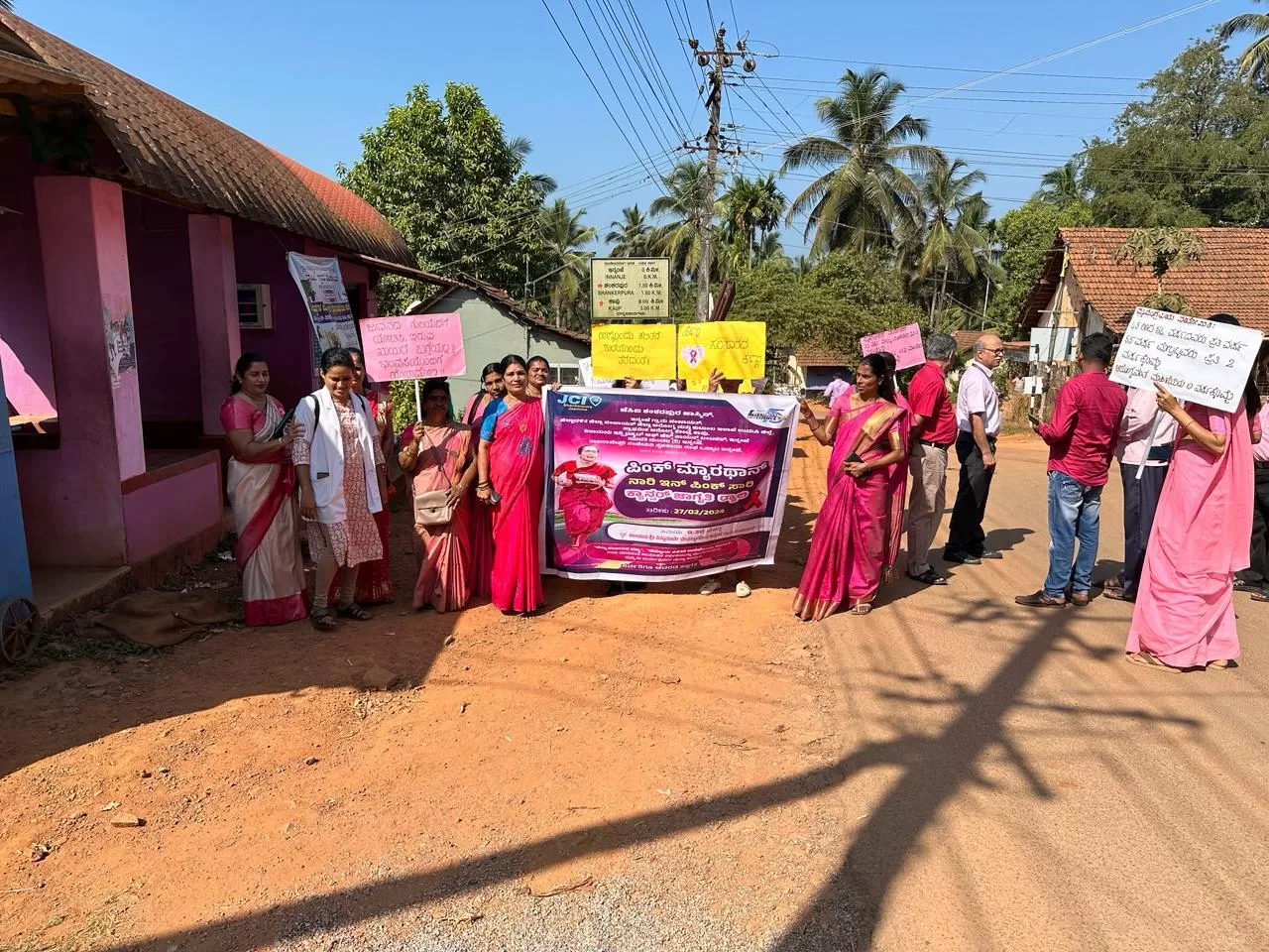 Nari in Pink Saree – Women’s Day Initiative