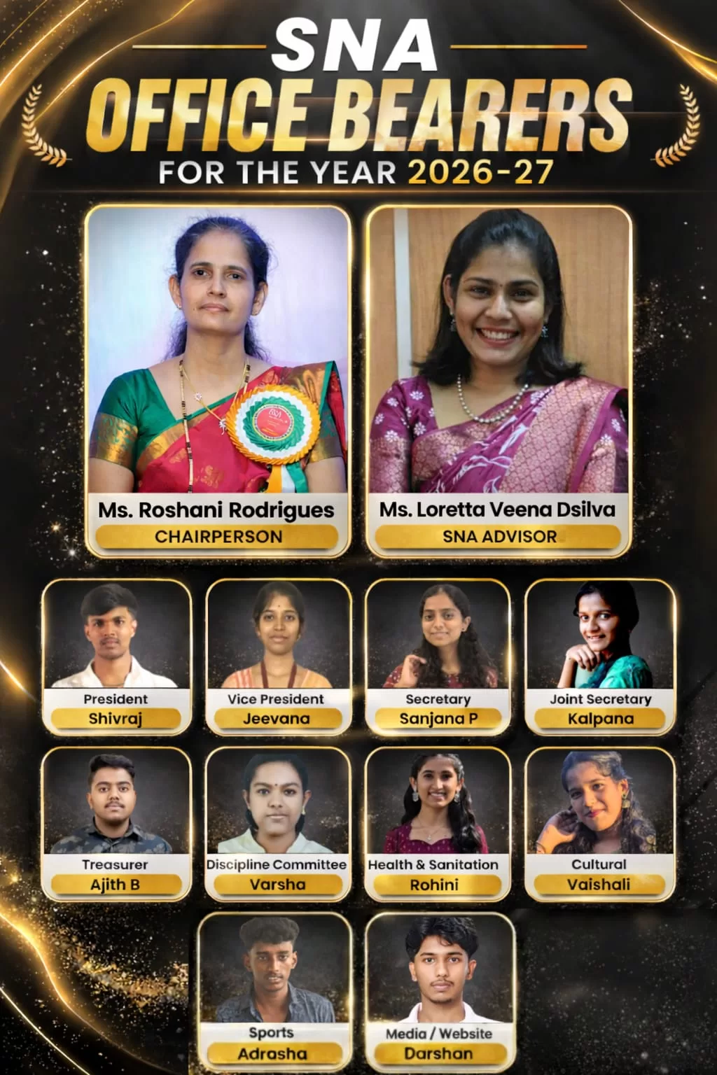 Student Nurses' Association (SNA) Election & Oath Taking Ceremony 2026–27